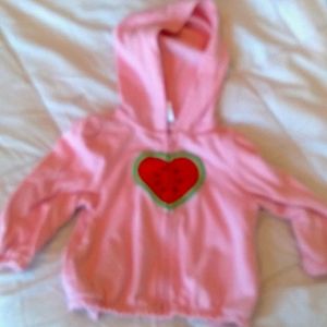 Infant girl's 18-24 month Gymboree super cute pink hooded top